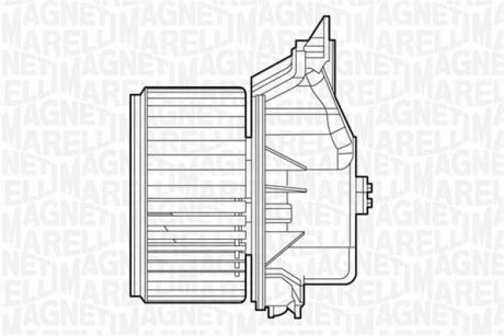 Электродвигатель, вентиляция салона MAGNETI MARELLI 069412528010 (фото 1)