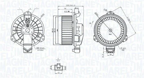 Автозапчасть MAGNETI MARELLI 069412749010