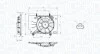 Fan, radiator 069422734010
