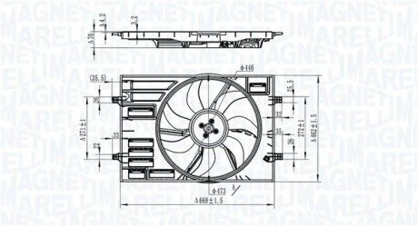 Автозапчастина MAGNETI MARELLI 069422828010