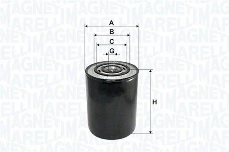 Фільтр масла MAGNETI MARELLI 153071760101