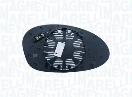 Стекло зеркала заднего вида MAGNETI MARELLI 182209000300