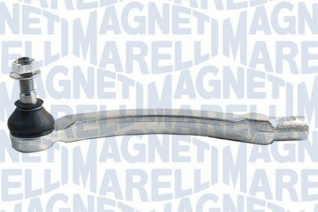 VOLVO Наконечник рулевой тяги лев. S60,80 99- MAGNETI MARELLI 301191607120