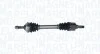 MAGNETI MARELLI  PEUGEOT Полуось 206 1.1 98- лев. ABS 302004190083