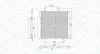 Skraplacz CITROEN/TOYOTA CITROEN C1 (PM/PN) 1.0, AYGO 350203794000