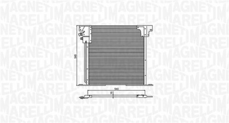 Skraplacz MERCEDES CLASSE V MAGNETI MARELLI 350203903000