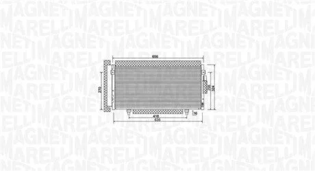 Skraplacz SUBARU IMPREZA/FORESTER (SH)2.0 AWD MAGNETI MARELLI 350203998000