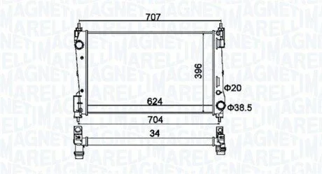 Автозапчастина MAGNETI MARELLI 350213151200 (фото 1)