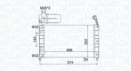 Автозапчастина MAGNETI MARELLI 350213154400 (фото 1)