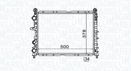 Автозапчастина MAGNETI MARELLI 350213154600