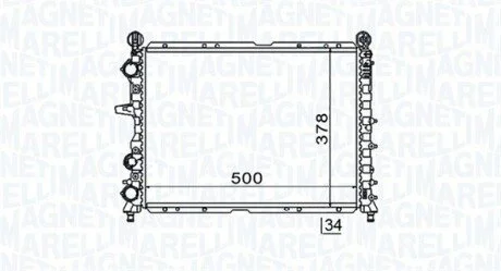 Автозапчасть MAGNETI MARELLI 350213154600
