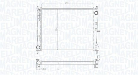 Chodnica RENAULT CLIO III (BR0/1, CR0/1) 1.2 16V/1.5dCi MAGNETI MARELLI 350213165300 (фото 1)