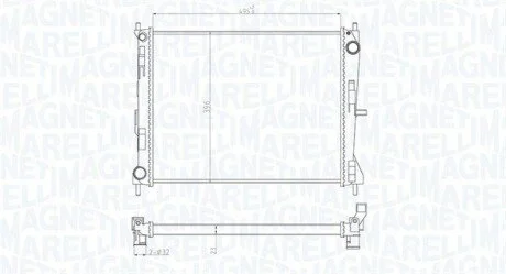 Chodnica RENAULT CLIO III (BR0/1, CR0/1) 1.2 16V/1.5dCi MAGNETI MARELLI 350213165300