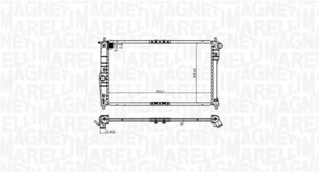 Радиатор MAGNETI MARELLI 350213174900