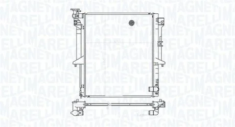 Радіатор двигуна MITSUBISHI L200 / TRITON 2.5D 11.05-12.15 MAGNETI MARELLI 350213177300