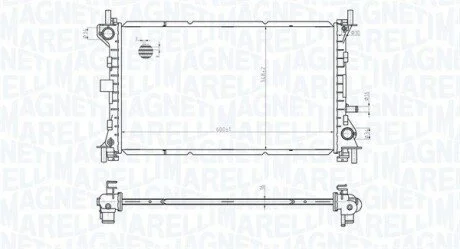 Chodnica FORD FOCUS (DAW/DBW) 1.4/1.6/1.8 MAGNETI MARELLI 350213178100