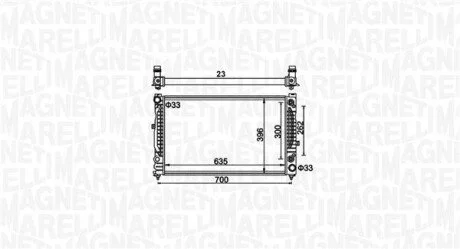 Chodnica VAG A4/A6, PASSAT (3B6) 1.9/2.5TDI MAGNETI MARELLI 350213185500