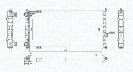 Автозапчастина MAGNETI MARELLI 350213187800