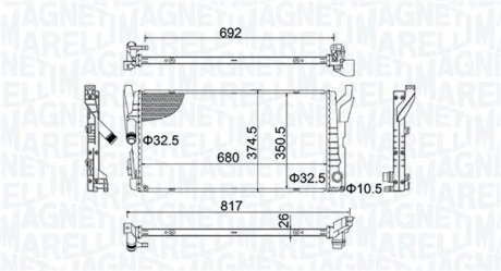 Автозапчастина MAGNETI MARELLI 350213202800 (фото 1)