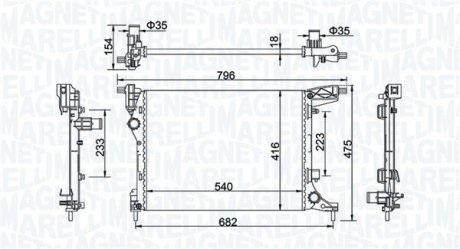 Автозапчастина MAGNETI MARELLI 350213203300 (фото 1)