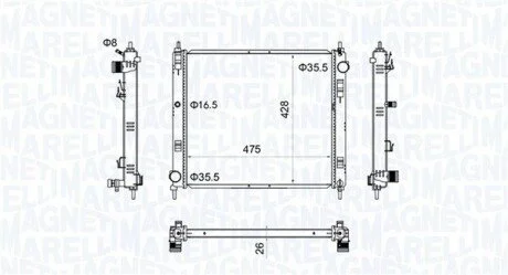 Автозапчастина MAGNETI MARELLI 350213205500
