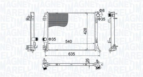 Автозапчасть MAGNETI MARELLI 350213207400