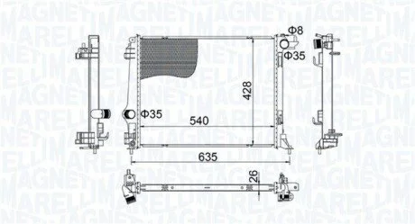 Автозапчастина MAGNETI MARELLI 350213207400