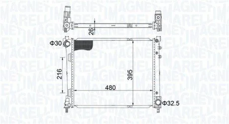 Автозапчасть MAGNETI MARELLI 350213209200 (фото 1)
