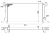 Радиатор, охлаждение двигател (кор.код. BMQ513) MAGNETI MARELLI 350213513003 (фото 1)