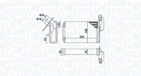 Автозапчасть MAGNETI MARELLI 350218405000