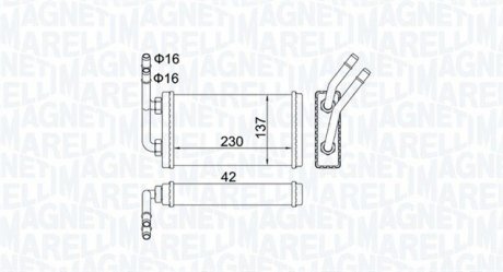 Автозапчастина MAGNETI MARELLI 350218406000