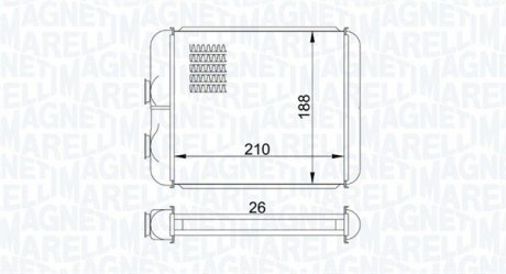 Автозапчастина MAGNETI MARELLI 350218407000 (фото 1)