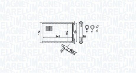 Автозапчастина MAGNETI MARELLI 350218455000 (фото 1)