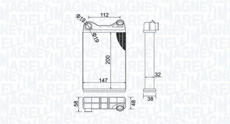 Автозапчасть MAGNETI MARELLI 350218456000