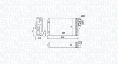 Автозапчасть MAGNETI MARELLI 350218461000 (фото 1)