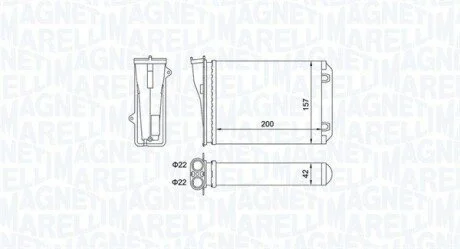 Автозапчасть MAGNETI MARELLI 350218463000