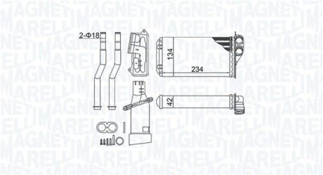 Автозапчасть MAGNETI MARELLI 350218466000