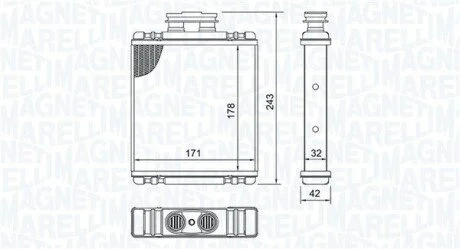 Автозапчастина MAGNETI MARELLI 350218517000