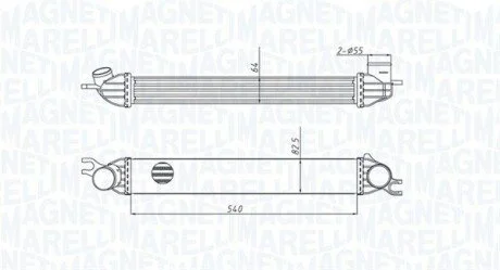 Інтеркулер MAGNETI MARELLI 351319204290 (фото 1)