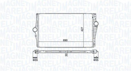 Intercooler VOLVO XC90 MAGNETI MARELLI 351319205220