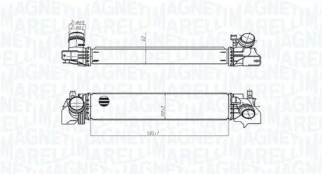 Інтеркулер MAGNETI MARELLI 351319205540 (фото 1)
