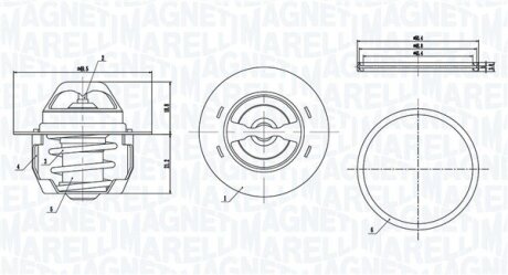 Автозапчасть MAGNETI MARELLI 352317005140