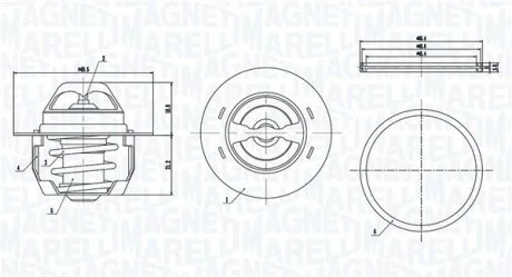 Автозапчасть MAGNETI MARELLI 352317005140