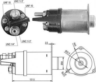 Соленоїд стартера MAGNETI MARELLI 940113050426 (фото 1)