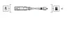 MAGNETI MARELLI Комплект высоковольтных проводов AUDI 80,100,A4,A6,A8,CABRIOLET,COUPE VW PASSAT,SHARAN [941318111043]