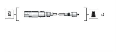 Дроти запалення, набір MAGNETI MARELLI 941318111043