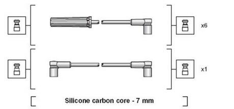 Комплект проводів запалення MAGNETI MARELLI 941318111136 (фото 1)