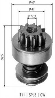 Автозапчастина MAGNETI MARELLI AMB0059 (фото 1)