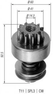 Автозапчастина MAGNETI MARELLI AMB0059