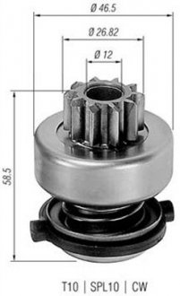 Бендикс стартера MAGNETI MARELLI AMB0149